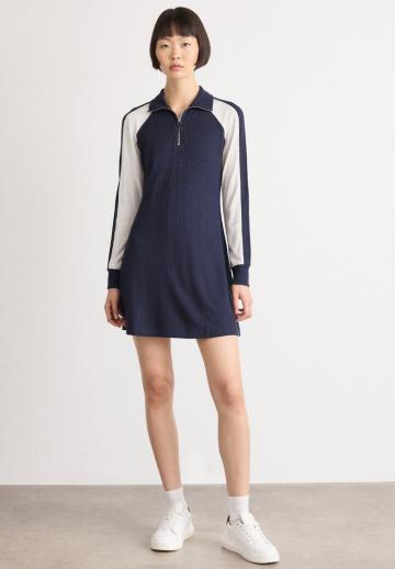 Вязаное платье