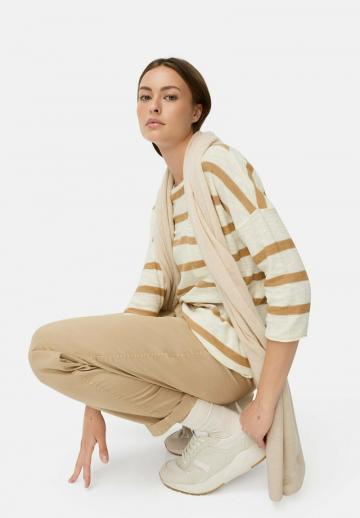 Пуловер с рукавом три четверти