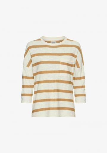 Пуловер с рукавом три четверти