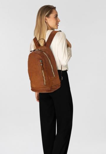 Кожаный рюкзак