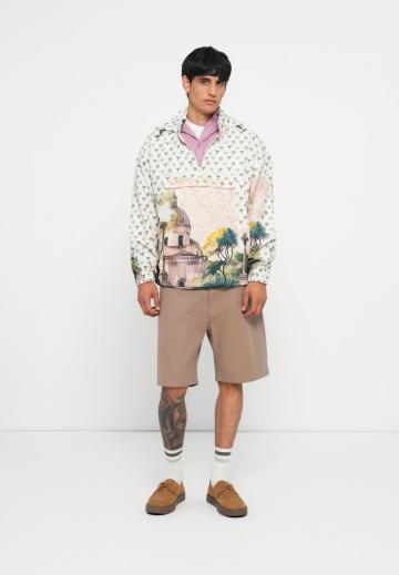 Пуловер с капюшоном