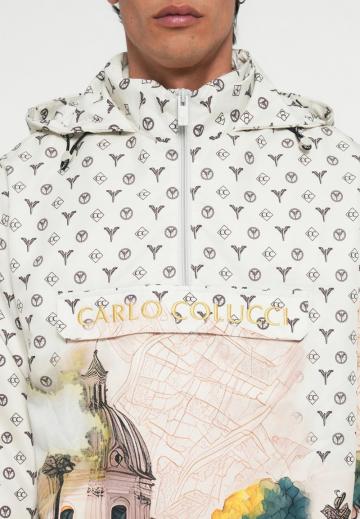 Пуловер с капюшоном