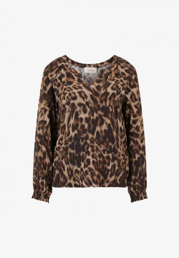 Атласная блузка