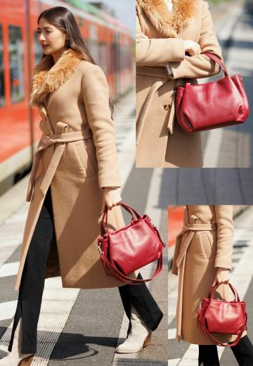 Кожаная сумка