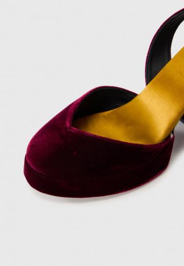 Босоножки на платформе