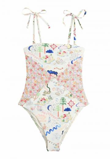 Слитный купальник