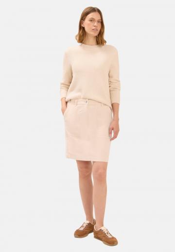 Юбка с накладными карманами