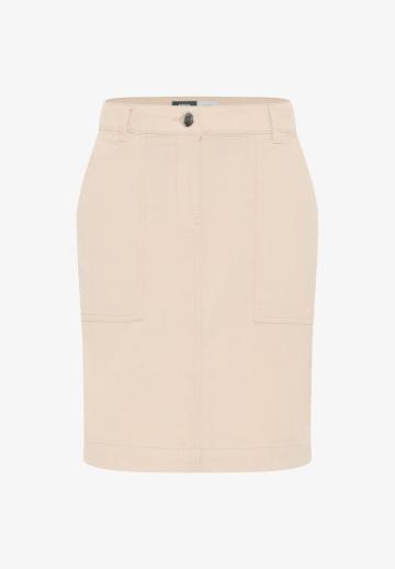 Юбка с накладными карманами