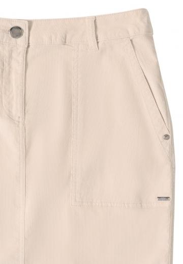 Юбка с накладными карманами