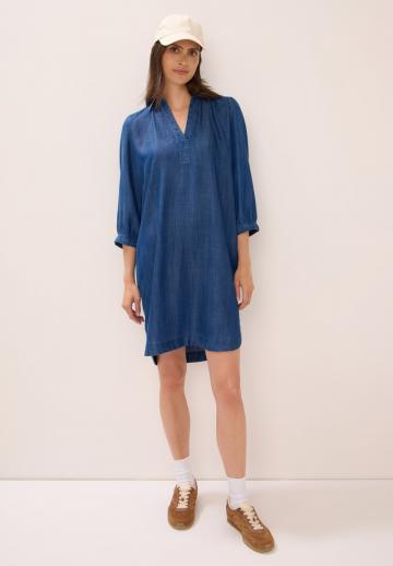 Джинсовое платье