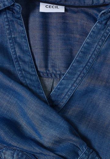 Джинсовое платье