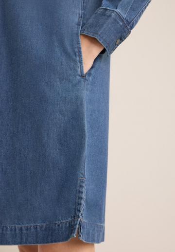 Джинсовое платье