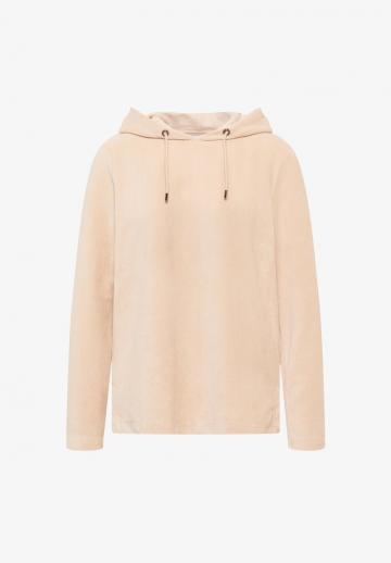 Пуловер с капюшоном