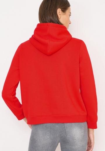 Пуловер с капюшоном