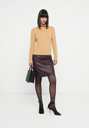 Кожаная юбка
