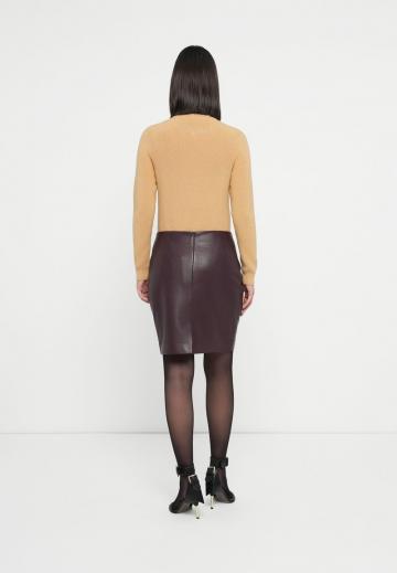 Кожаная юбка