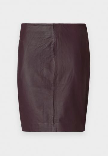 Кожаная юбка