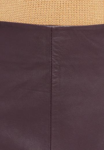 Кожаная юбка