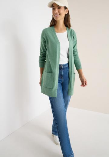 Длинный кардиган