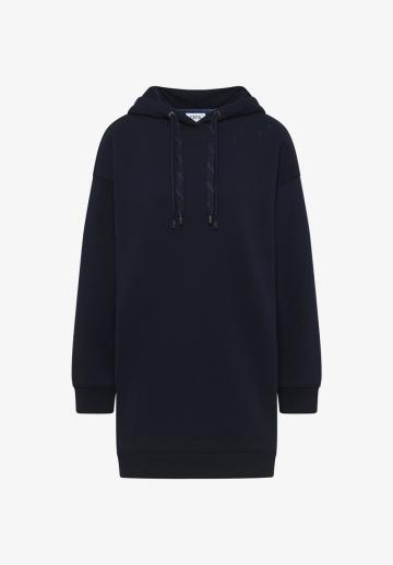 Пуловер с капюшоном