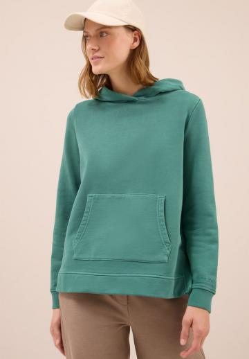 Пуловер с капюшоном