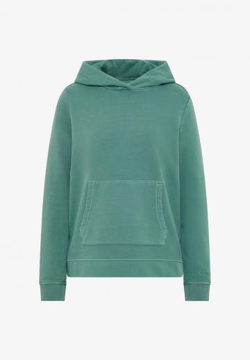 Пуловер с капюшоном