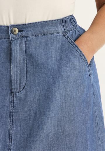 Джинсовая юбка