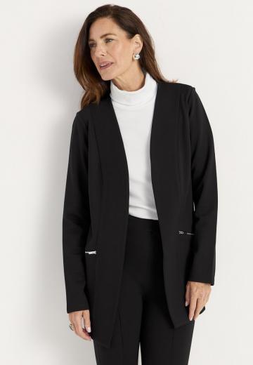 Длинный блейзер