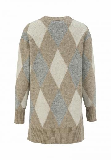 Длинный пуловер