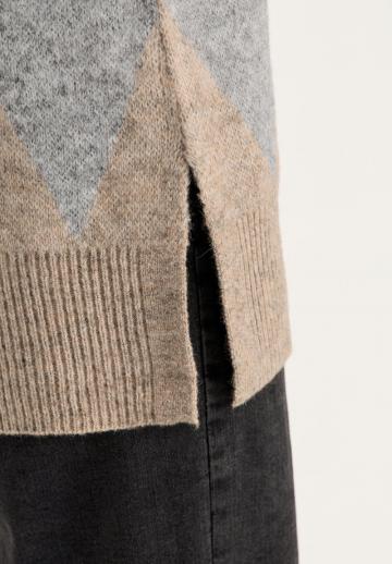 Длинный пуловер