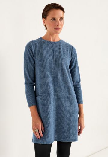 Длинный пуловер