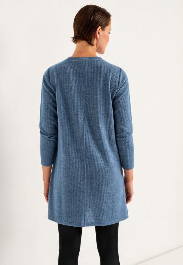 Длинный пуловер