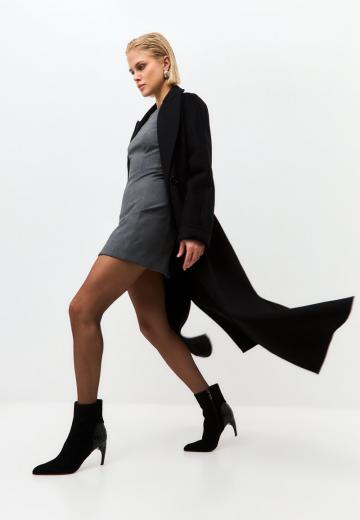 Полусапожки на высоком каблуке