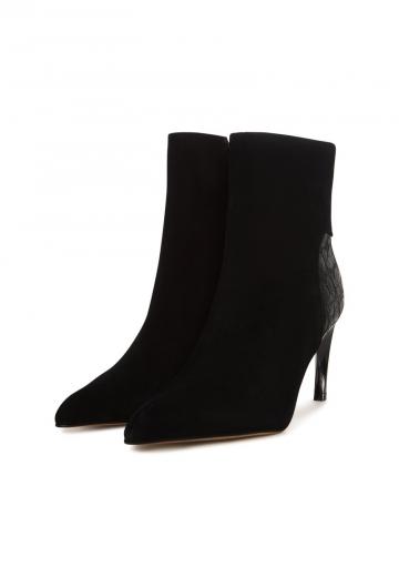 Полусапожки на высоком каблуке