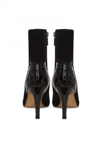 Полусапожки на высоком каблуке