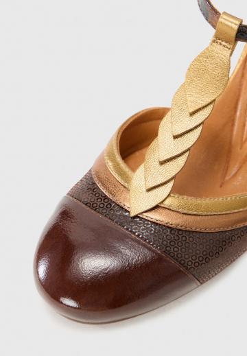 Туфли с ремешком