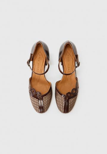 Туфли на высоком каблуке