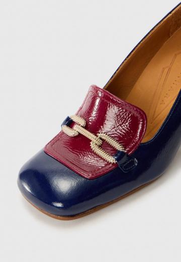 Туфли с высоким носом