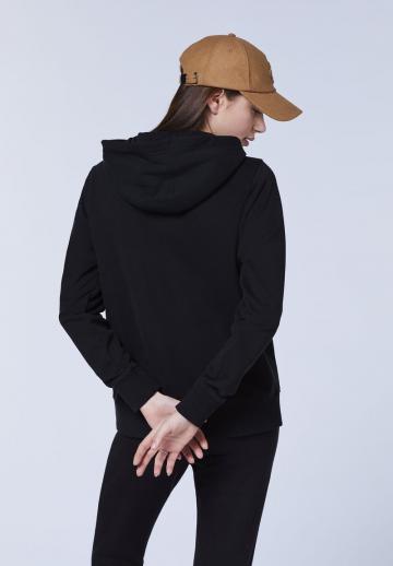 Пуловер с капюшоном