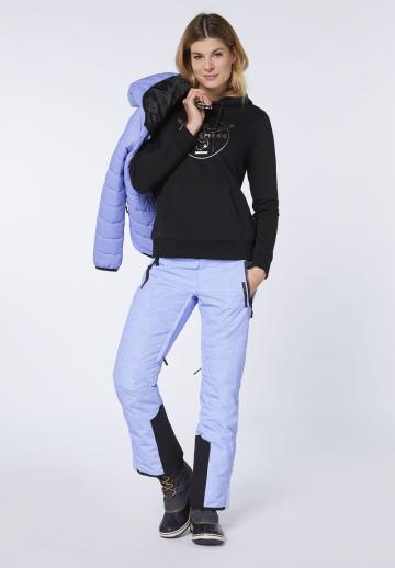 Пуловер с капюшоном