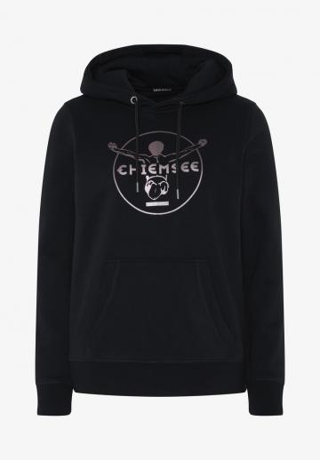 Пуловер с капюшоном