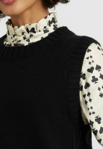 Вязаное платье