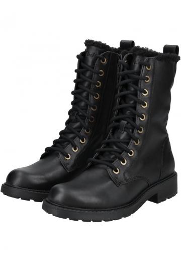 Сапоги на шнуровке
