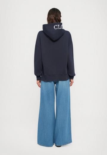 Пуловер с капюшоном