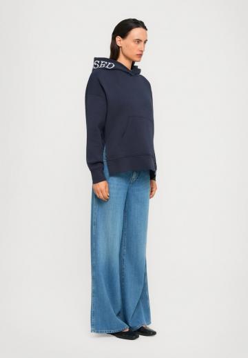 Пуловер с капюшоном