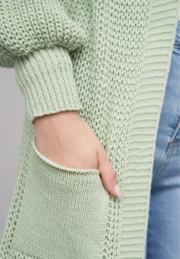 Длинный кардиган