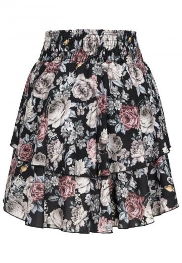 Юбка с воланами