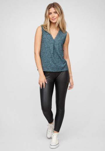 Блузка без рукавов