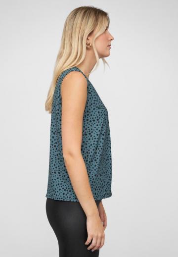 Блузка без рукавов