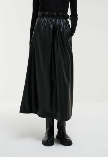 Кожаная юбка